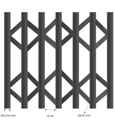 Malla Modelo Plegable — vista 2