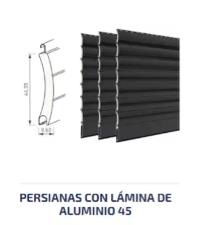 Persiana de Aluminio — vista 4