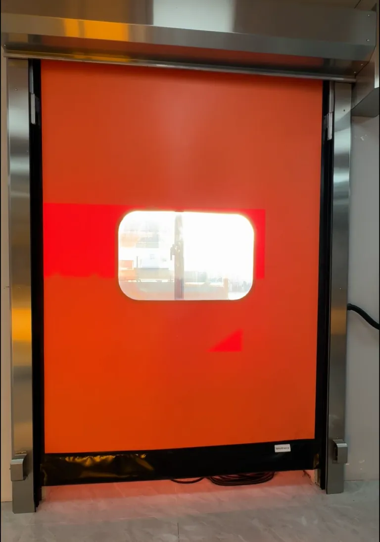 Puerta Rápida H100 con Cremallera Dentada